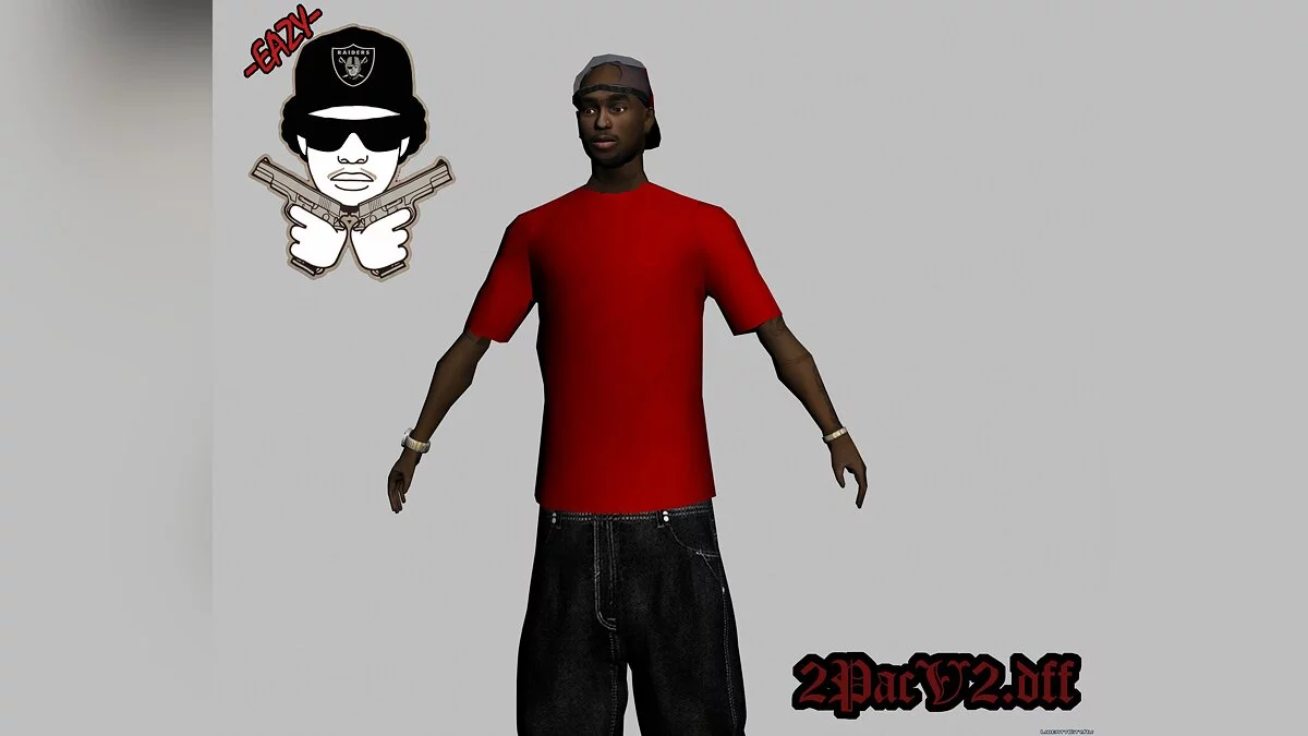 2pac by -eazy- v2 / GTA San Andreas