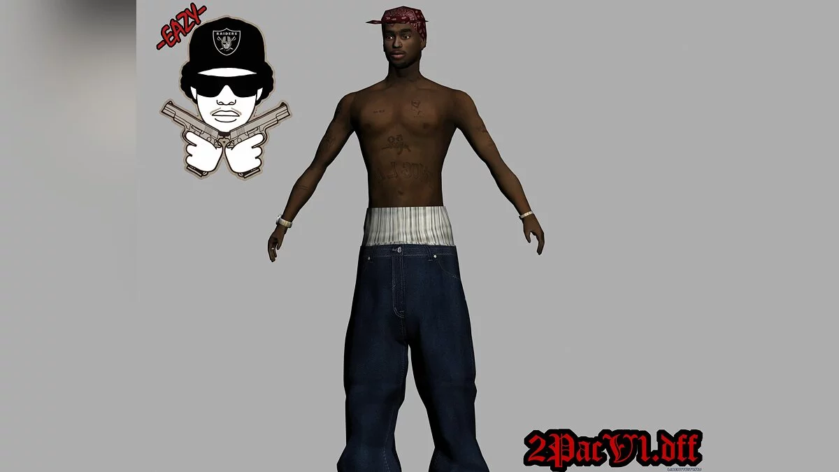2pac by -eazy- v2 / GTA San Andreas
