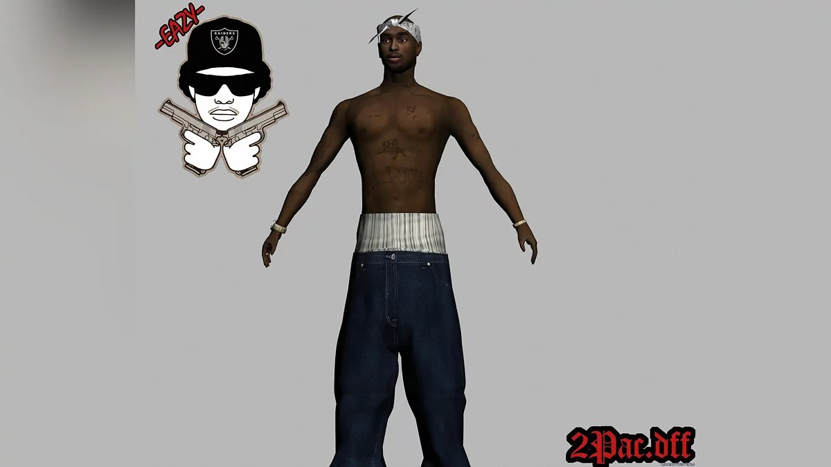 2pac by -eazy- v2 / GTA San Andreas