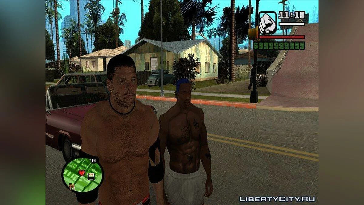 AJ Styles from TNA Impact XBox / GTA San Andreas