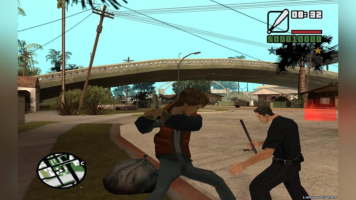 Марти МакФлай (Back to the Future) / GTA San Andreas