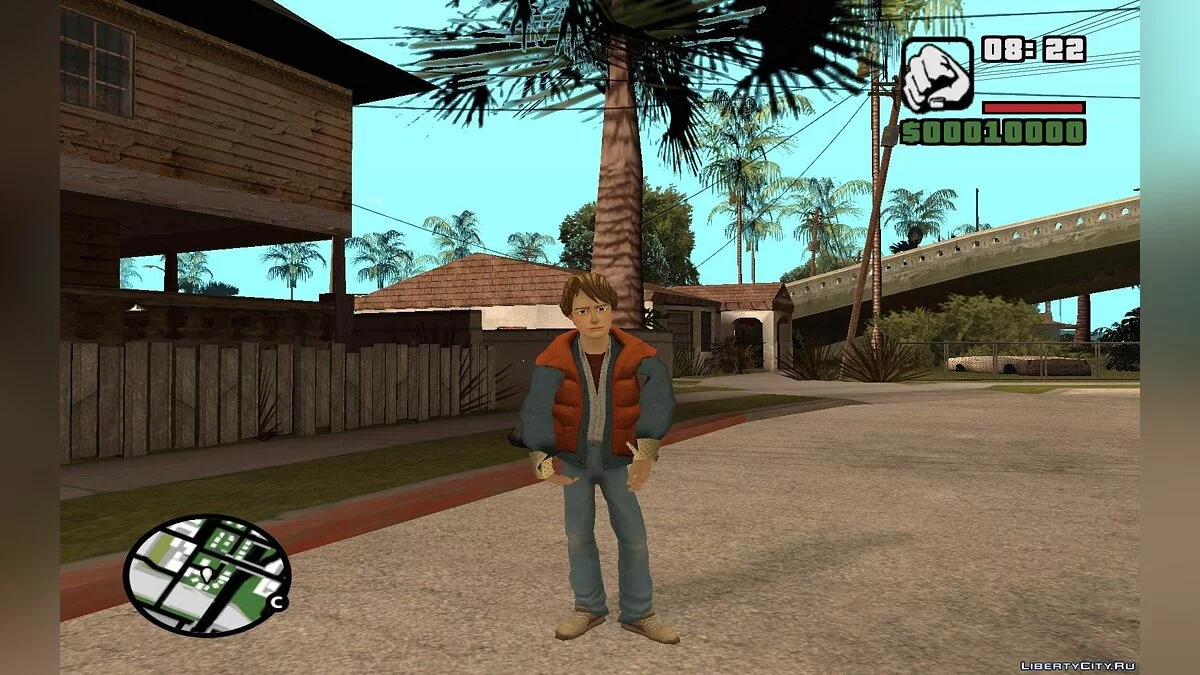 Марти МакФлай (Back to the Future) / GTA San Andreas