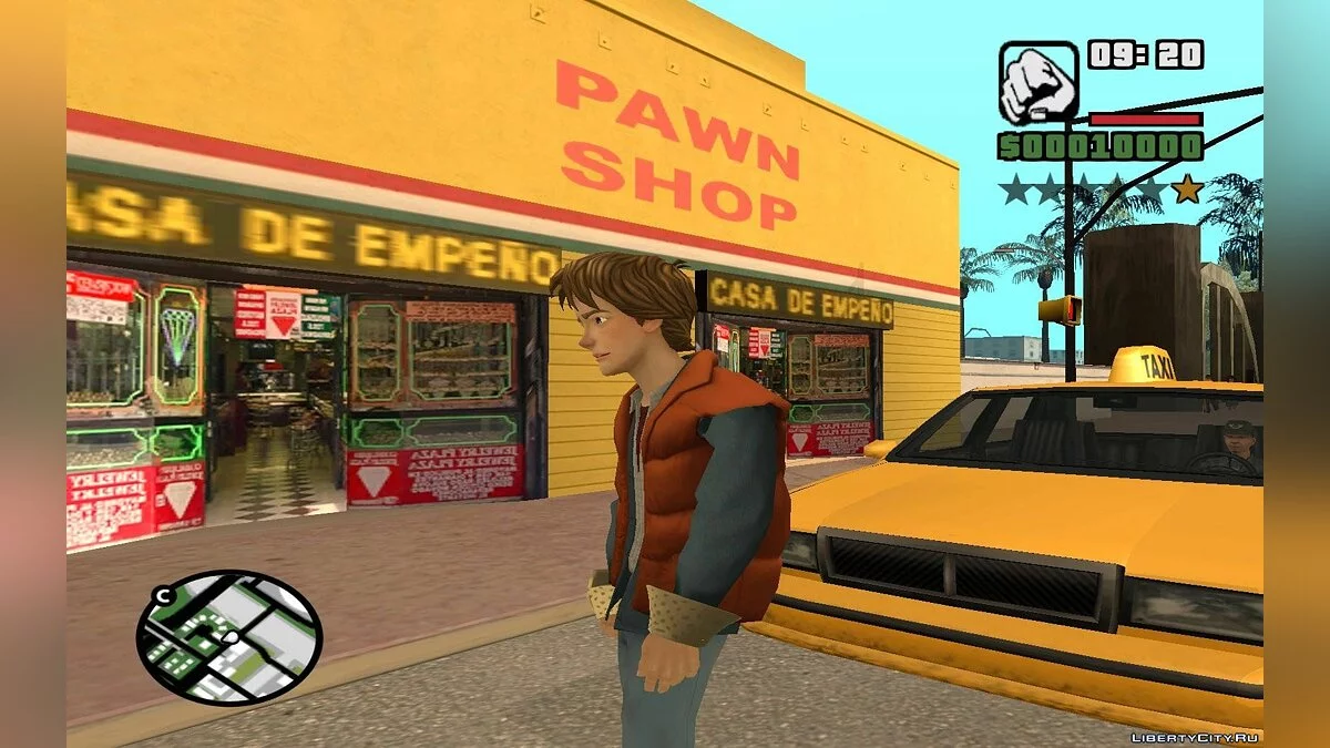 Марти МакФлай (Back to the Future) / GTA San Andreas