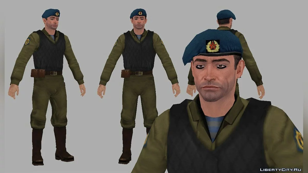 007 Sean Connery outfits pack (FRWL) / GTA San Andreas