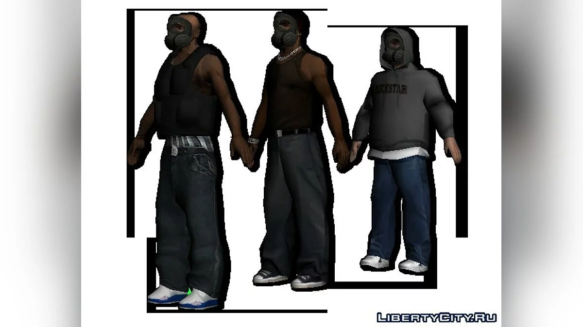 Robbers skin. / GTA San Andreas