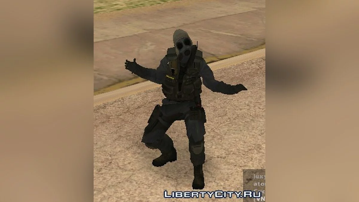 SAS from CS:GO / GTA San Andreas