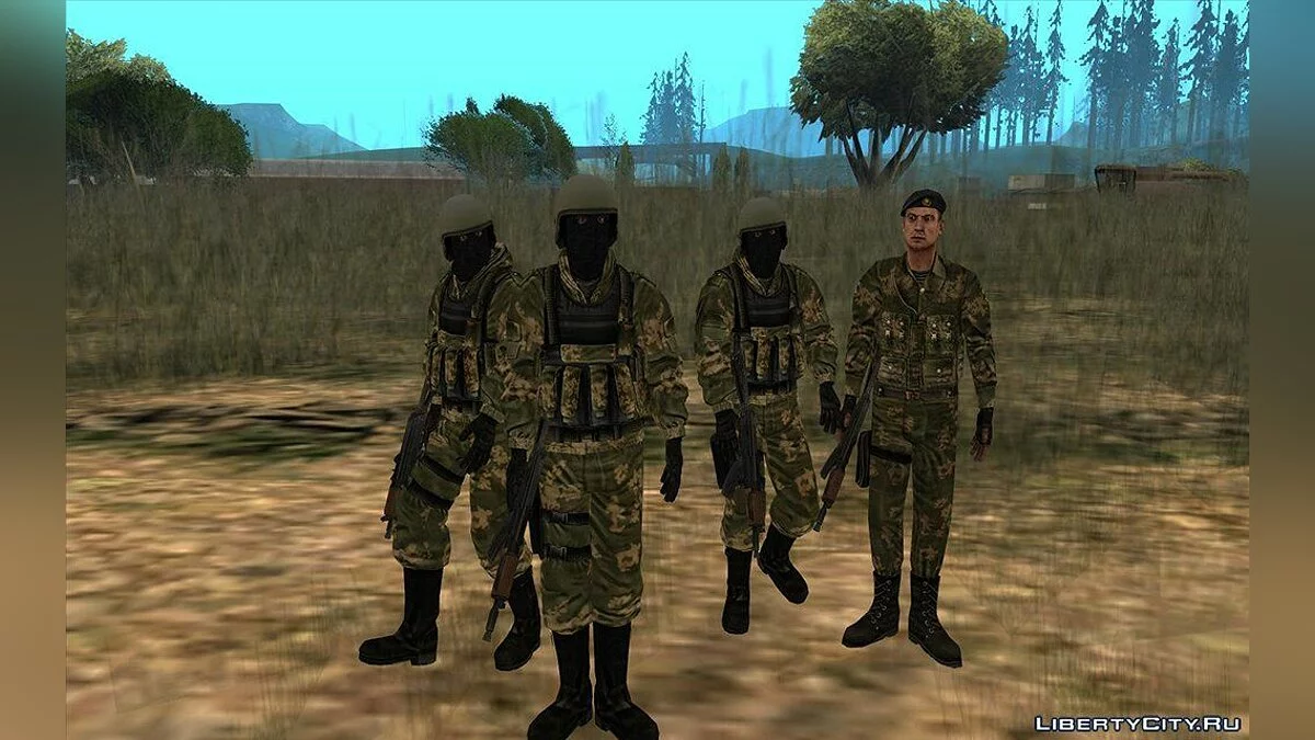 Спецназ СССР (конверт из Rogue Warrior) / GTA San Andreas