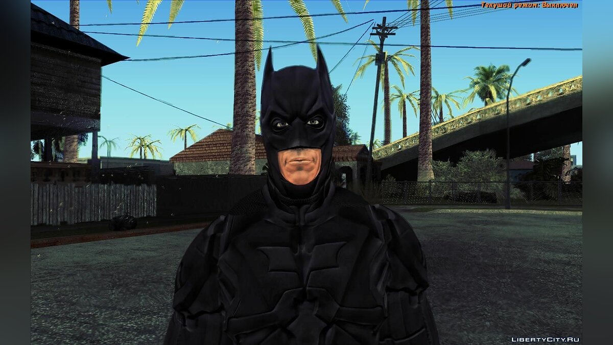 Скачать The Dark Knight [Ped] для GTA San Andreas