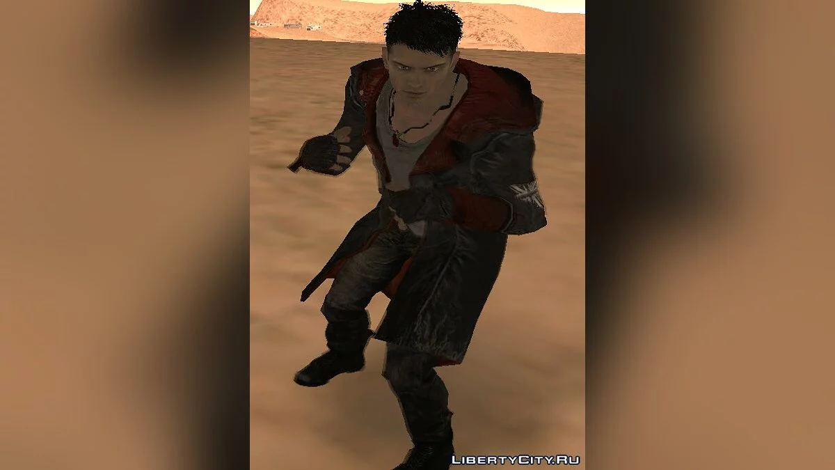 Dante из Devil May Cry / GTA San Andreas