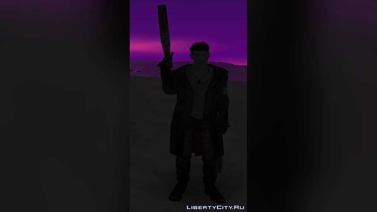 Dante из Devil May Cry / GTA San Andreas
