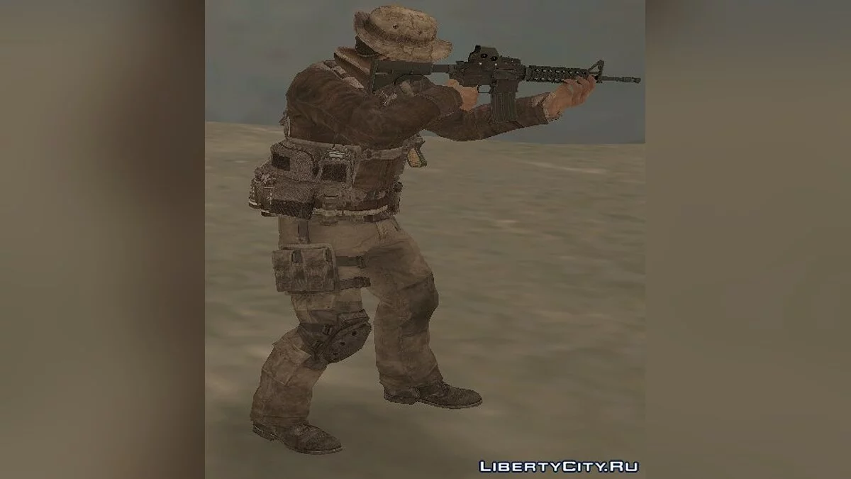 Капитан Прайс из MW3 / GTA San Andreas