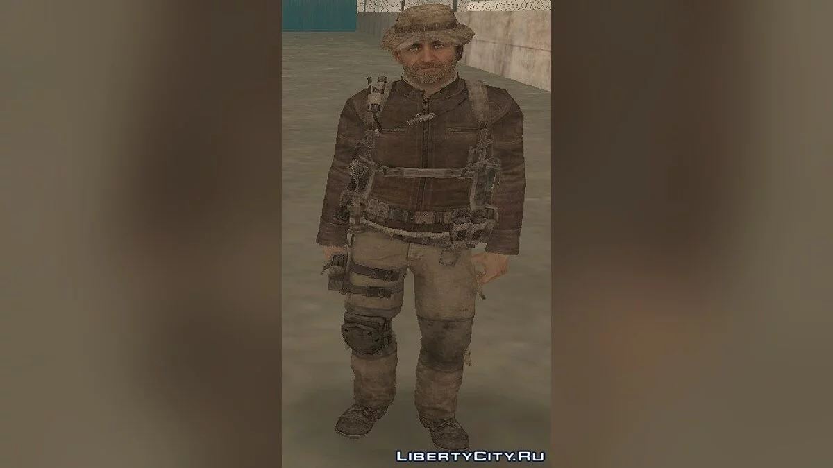Капитан Прайс из MW3 / GTA San Andreas