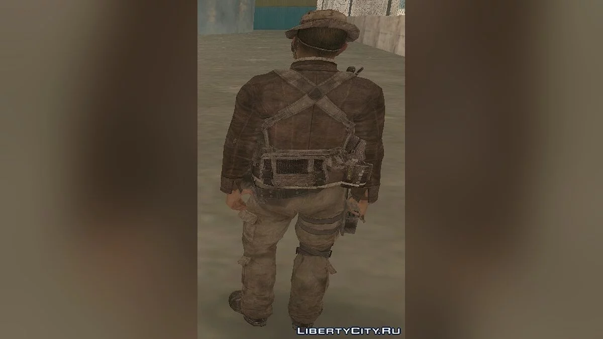 Капитан Прайс из MW3 / GTA San Andreas