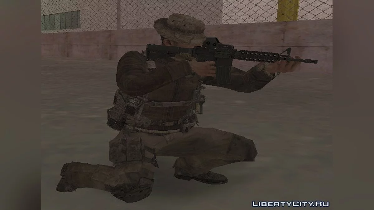 Капитан Прайс из MW3 / GTA San Andreas