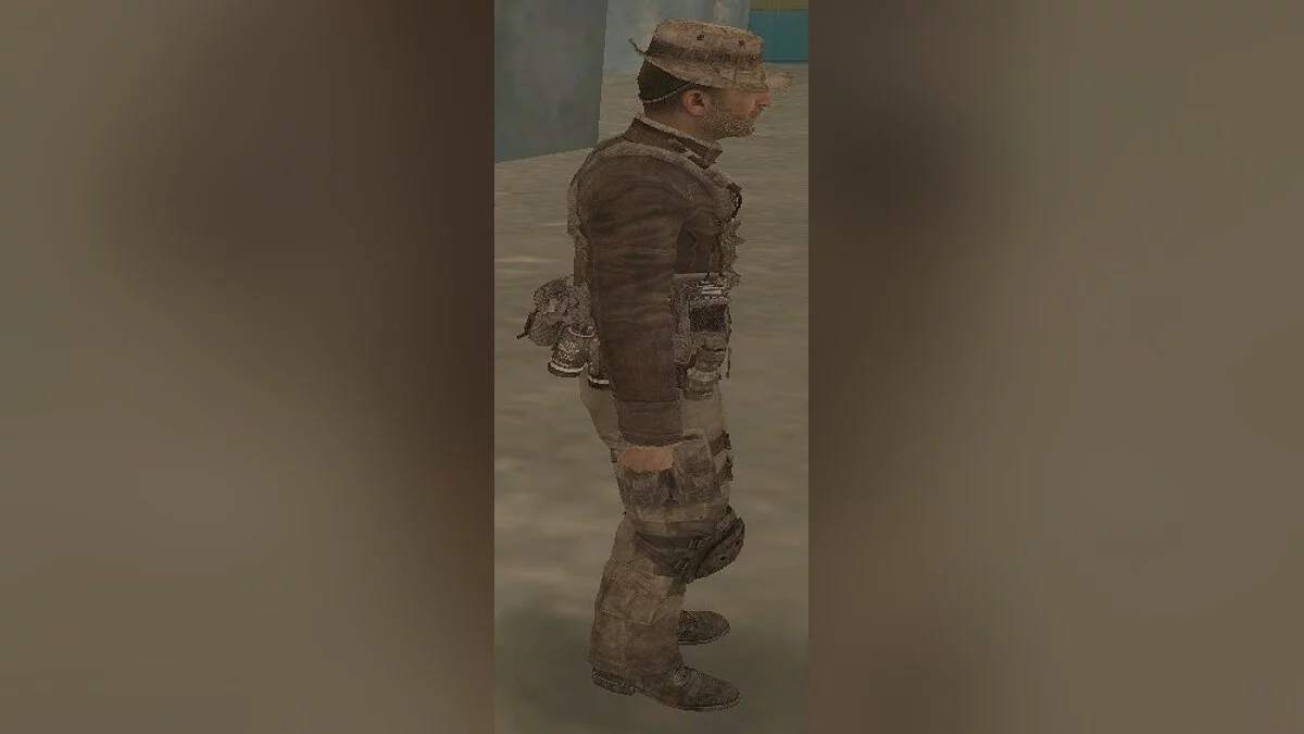 Капитан Прайс из MW3 / GTA San Andreas