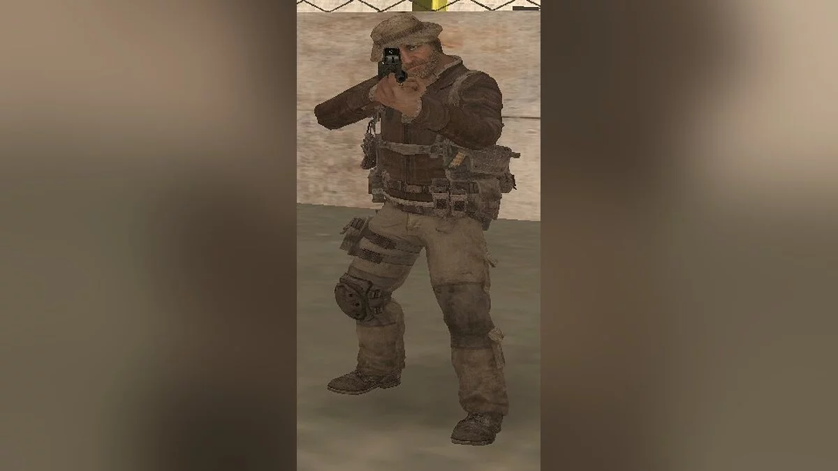 Капитан Прайс из MW3 / GTA San Andreas