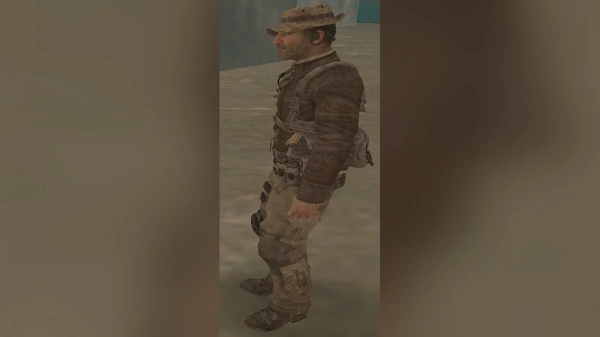 Капитан Прайс из MW3 / GTA San Andreas
