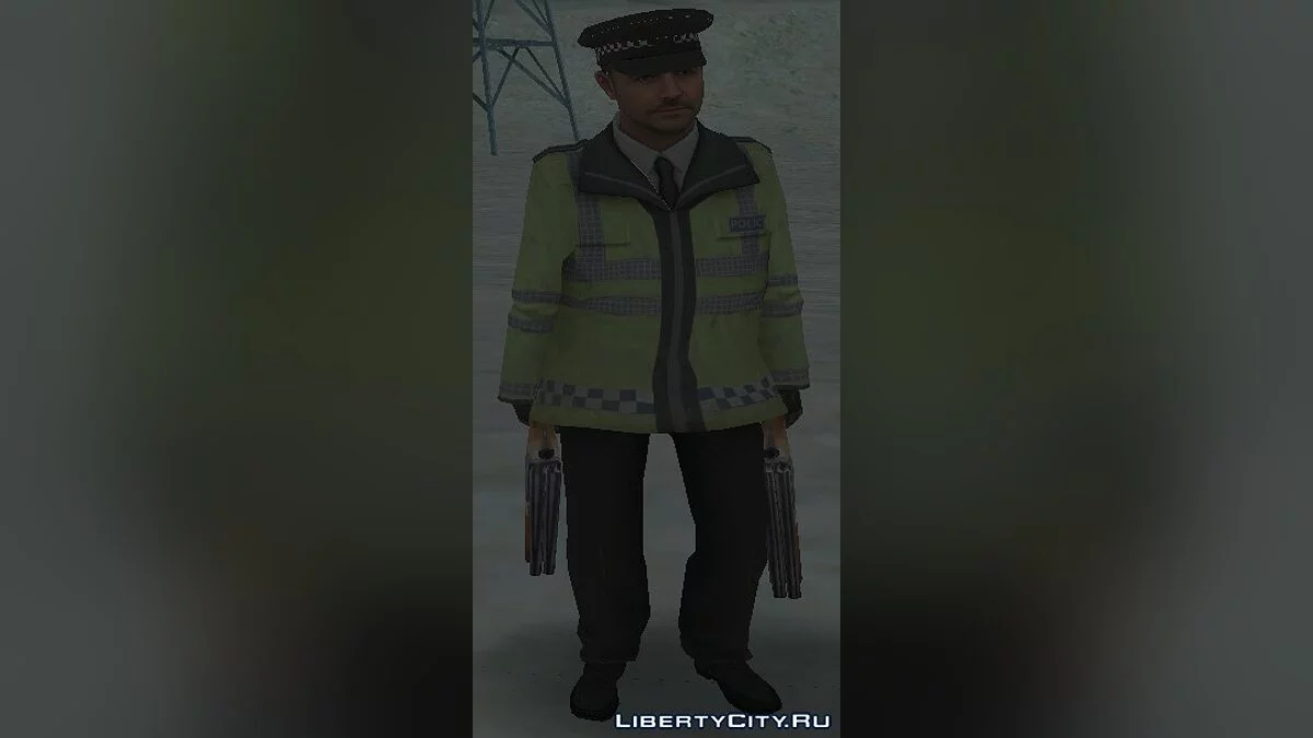 Полицейский из MW3 / GTA San Andreas