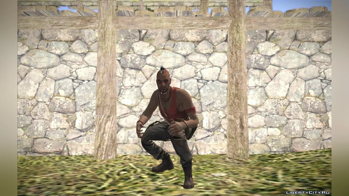 Ваас из Far Cry 3 / GTA San Andreas