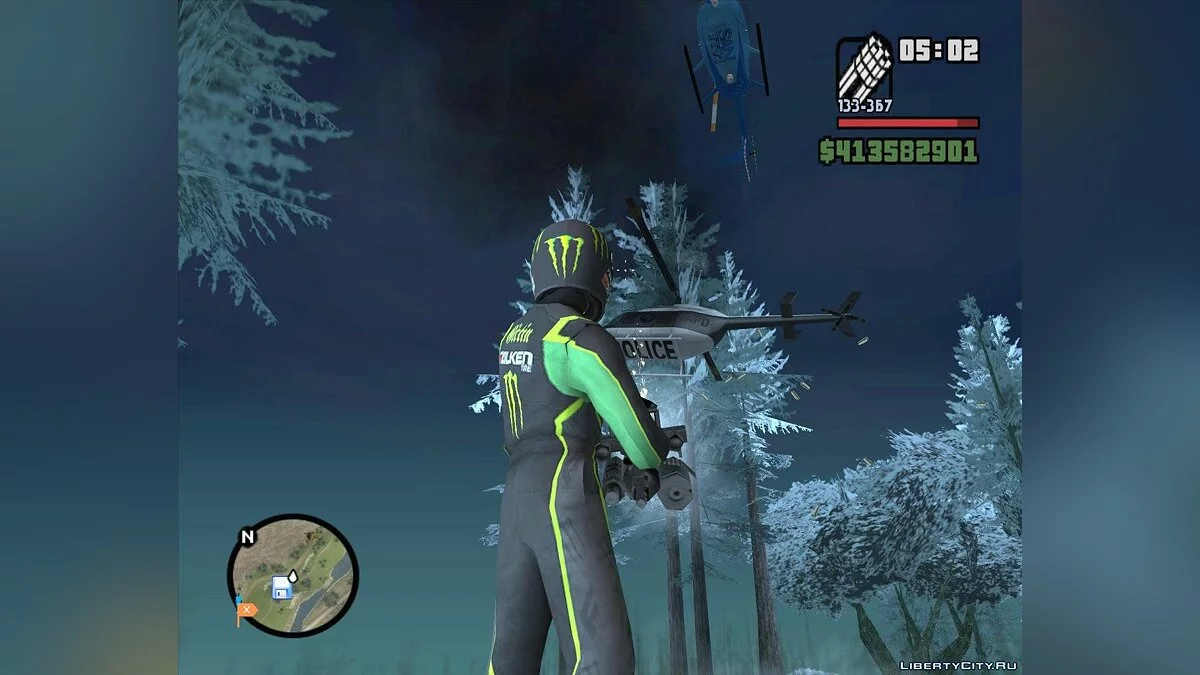 Monster Energy Skin / GTA San Andreas