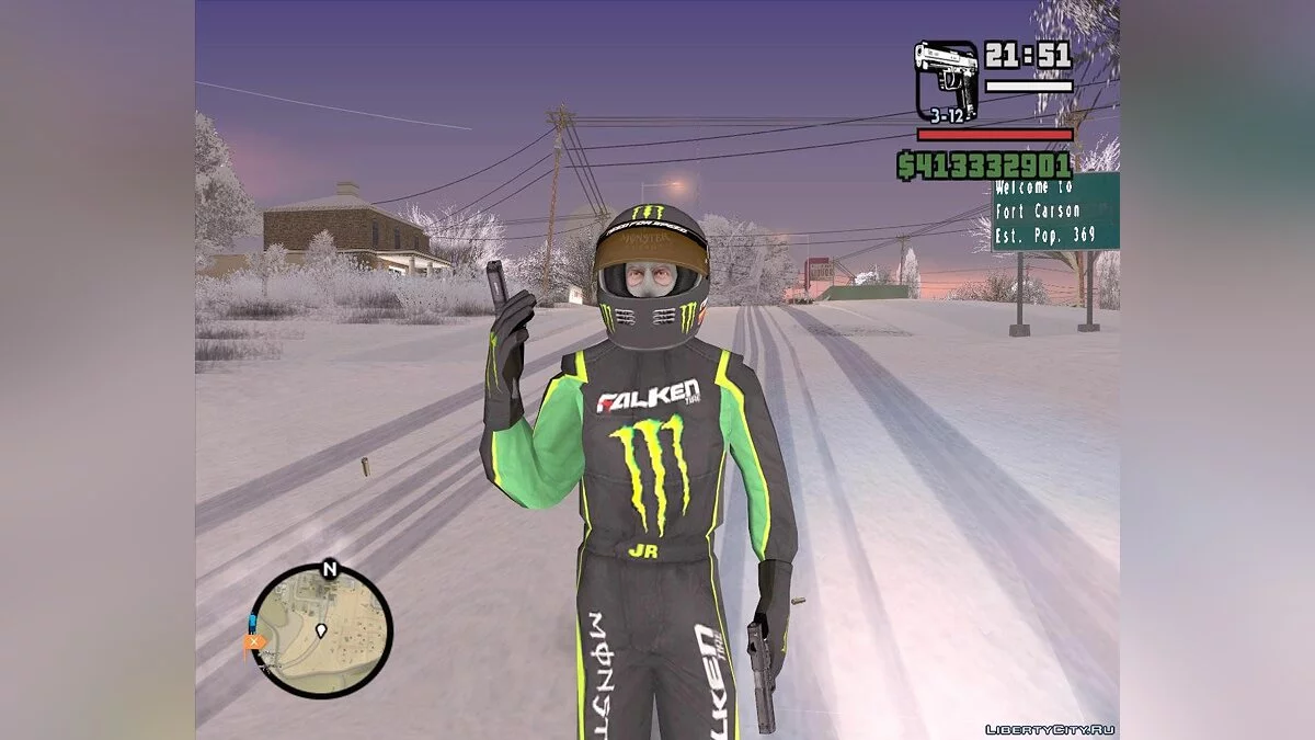 Monster Energy Skin / GTA San Andreas
