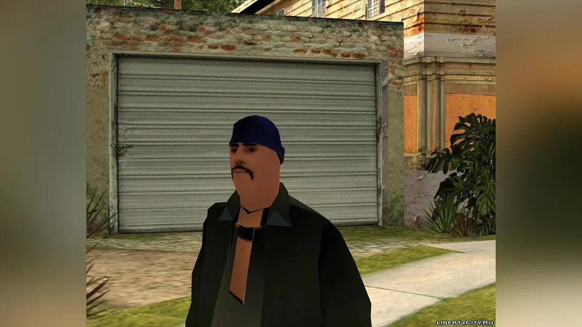New Skin Бомжа V1.0 / GTA San Andreas