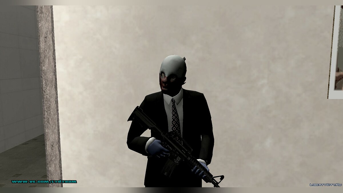 Скачать PayDay: The Heist Skins для GTA San Andreas