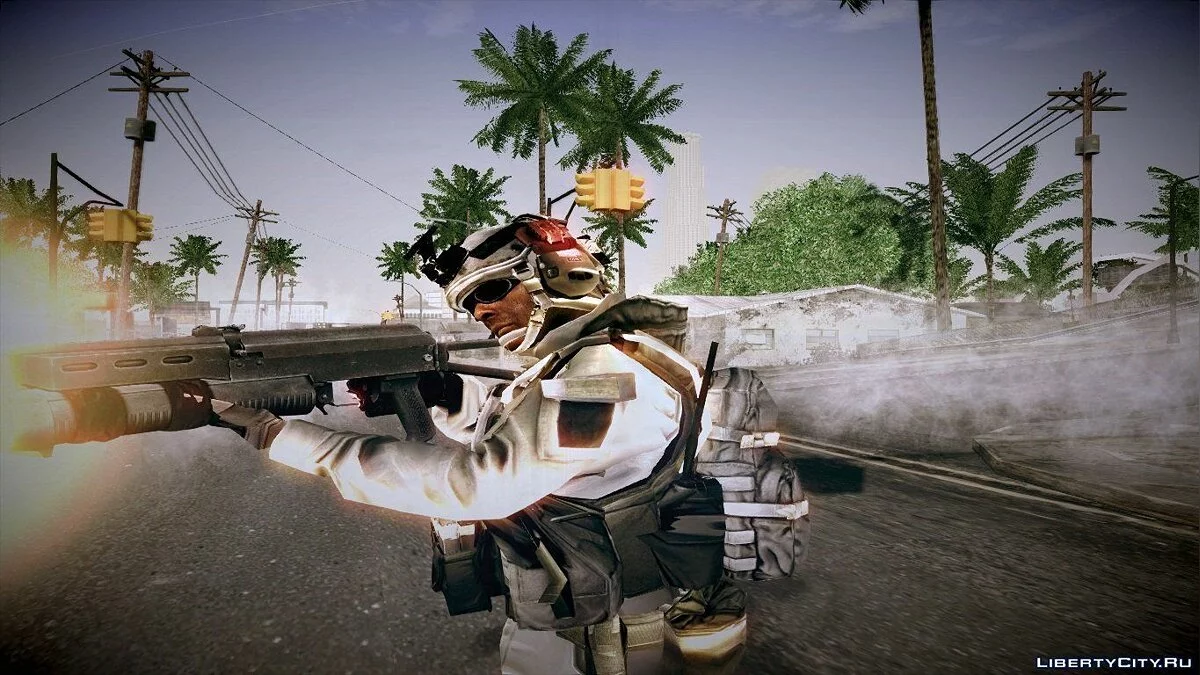 BF3 US Assault / GTA San Andreas
