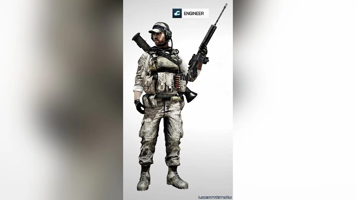 BF3 US Engineer / GTA San Andreas