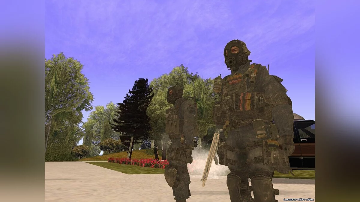 Пак бойцов 22 полка S.A.S. (MW3) / GTA San Andreas