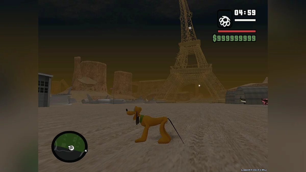 Пёс Плуто / GTA San Andreas