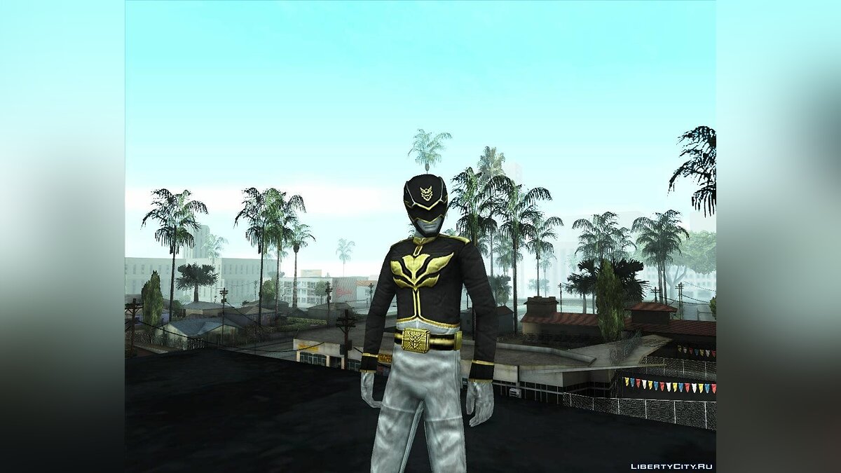 Скачать Power Rangers 20 Legends Skins Pack для GTA San Andreas