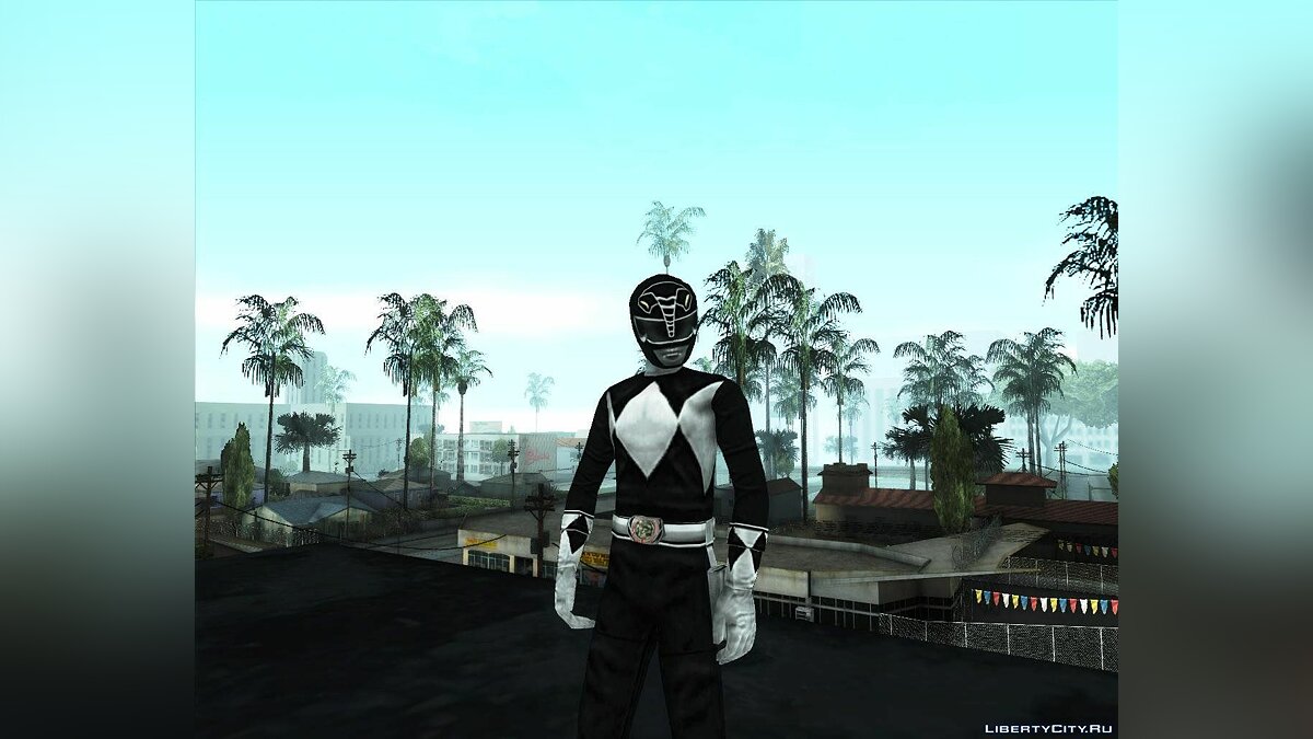 Скачать Power Rangers 20 Legends Skins Pack для GTA San Andreas