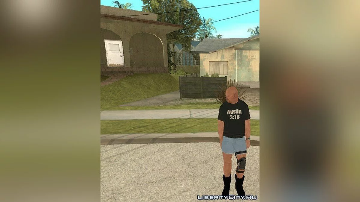 Stone Cold Steve Austin SVR'11 xbox360 and WWE'13 Wii / GTA San Andreas