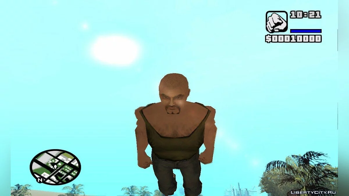 Джеймс Эрл Кэш из Manhunt beta / GTA San Andreas