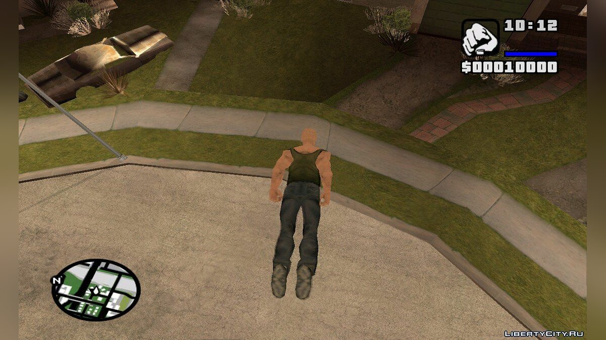 Скачать Джеймс Эрл Кэш из Manhunt beta для GTA San Andreas