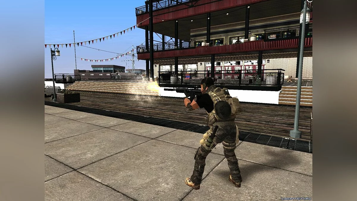 Григгс из Call of Duty 4 / GTA San Andreas