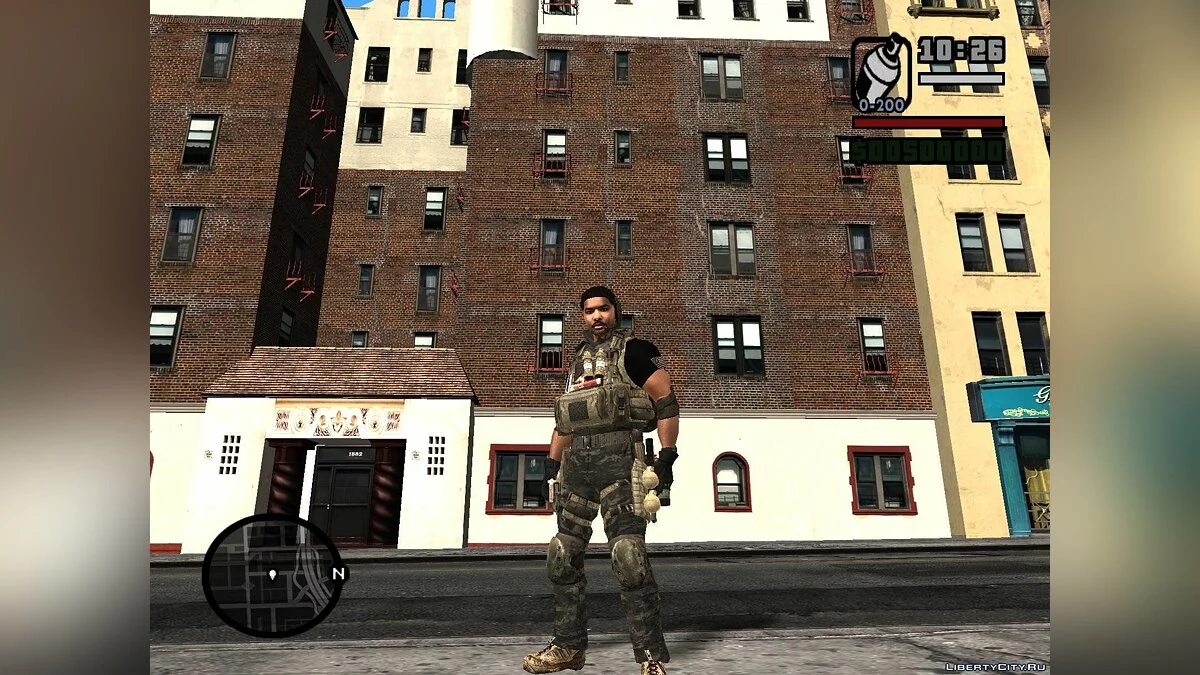 Григгс из Call of Duty 4 / GTA San Andreas