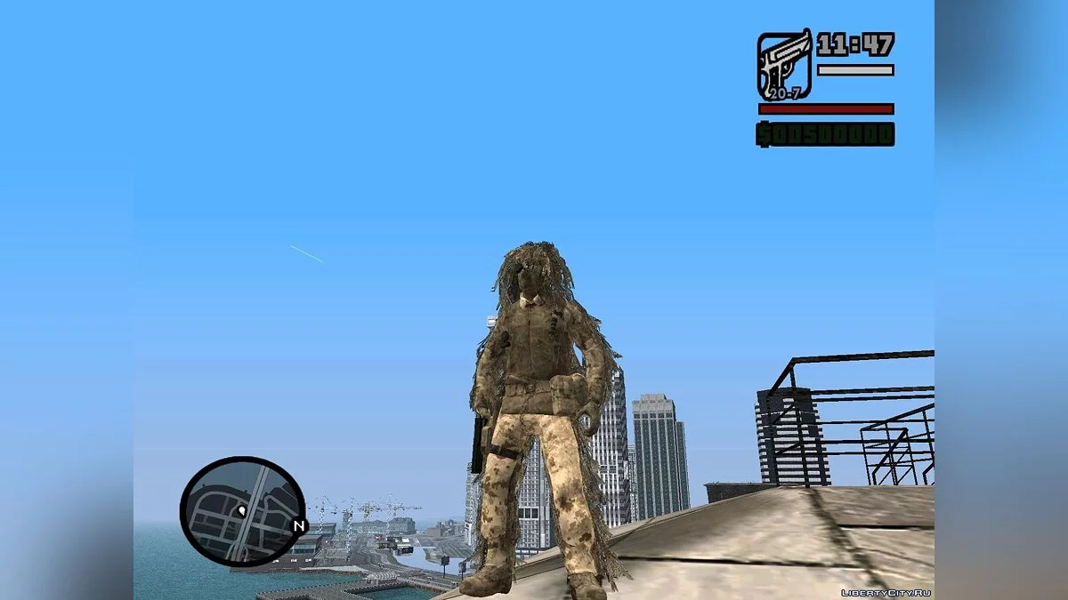 Капитан МакМиллан из Call of Duty 4 / GTA San Andreas