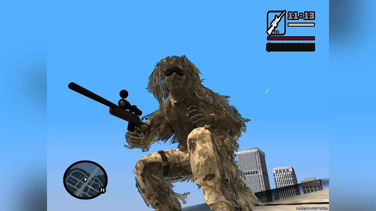 Капитан МакМиллан из Call of Duty 4 / GTA San Andreas