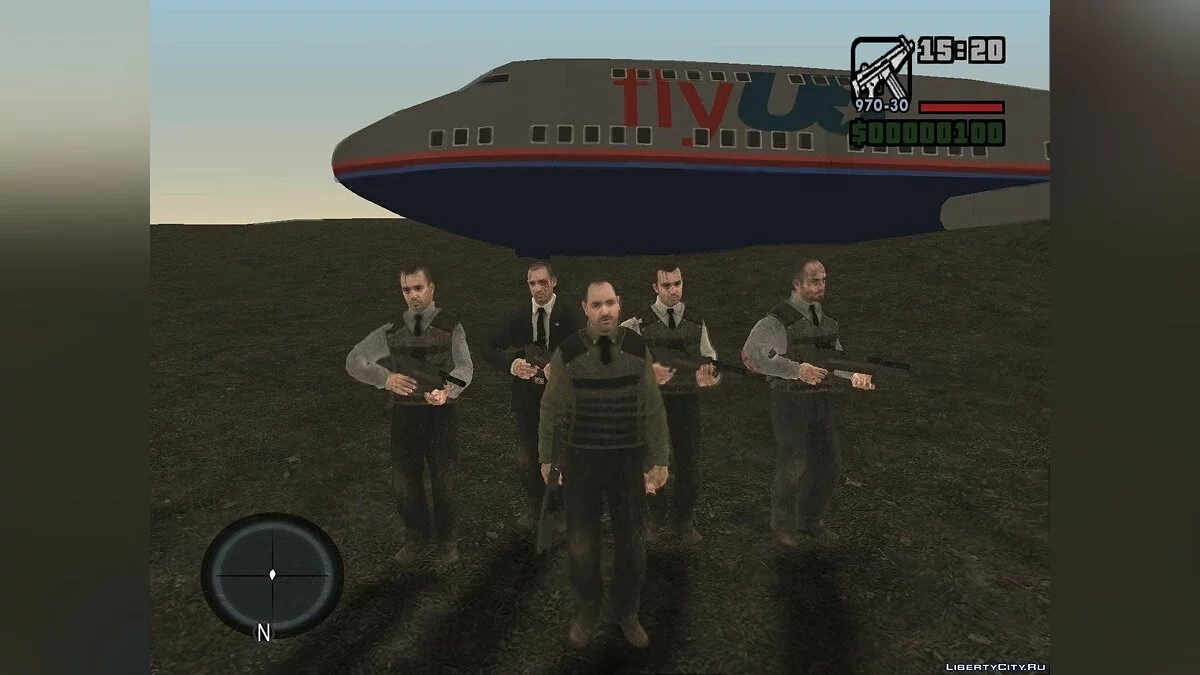 Пак агентов ФСО из MW3 / GTA San Andreas