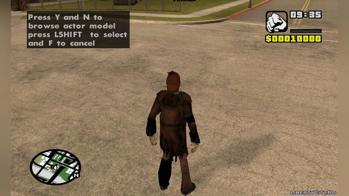 Журналист и чучело / GTA San Andreas