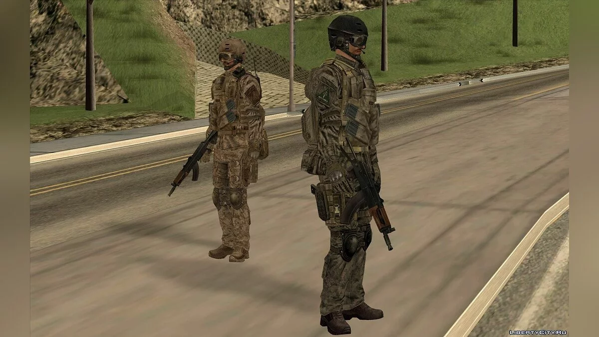 Delta Force, конверт из Tornado Force / GTA San Andreas