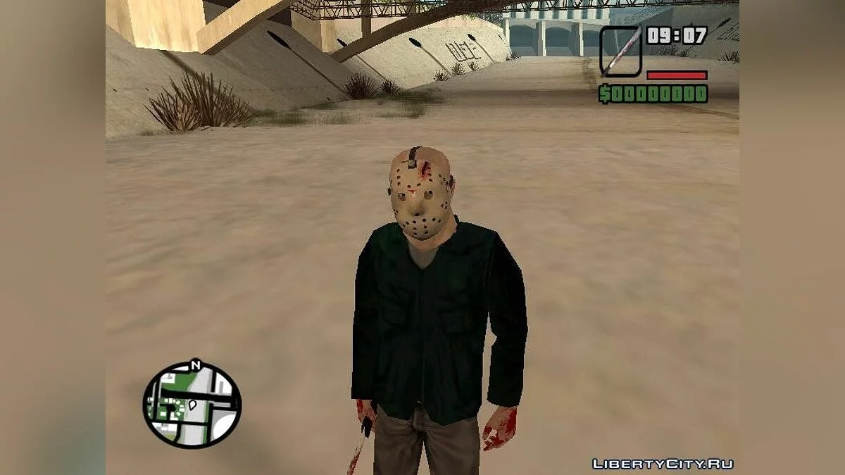 Jason Voorhees Skin Pack / GTA San Andreas