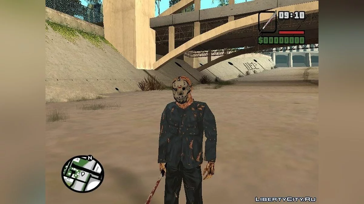 Jason Voorhees Skin Pack / GTA San Andreas
