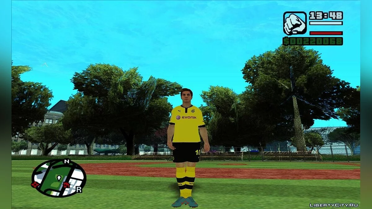 Mario Gotze [Borussia Dortmund] / GTA San Andreas