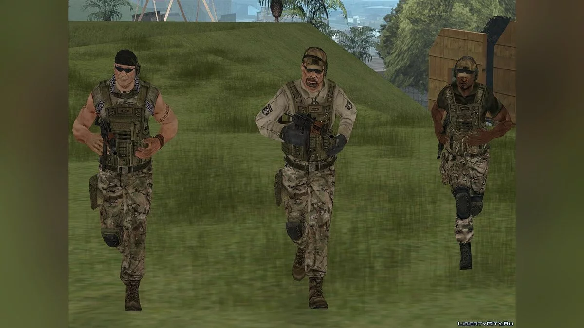 Наёмники из AFC / GTA San Andreas