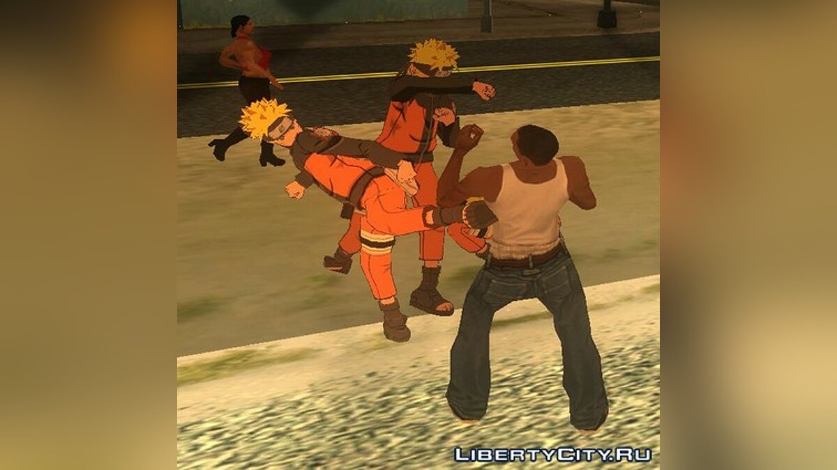 Замена naruto.dff в GTA San Andreas (6 файлов) / Файлы отсортированы по  скачиваниям в порядке возрастания