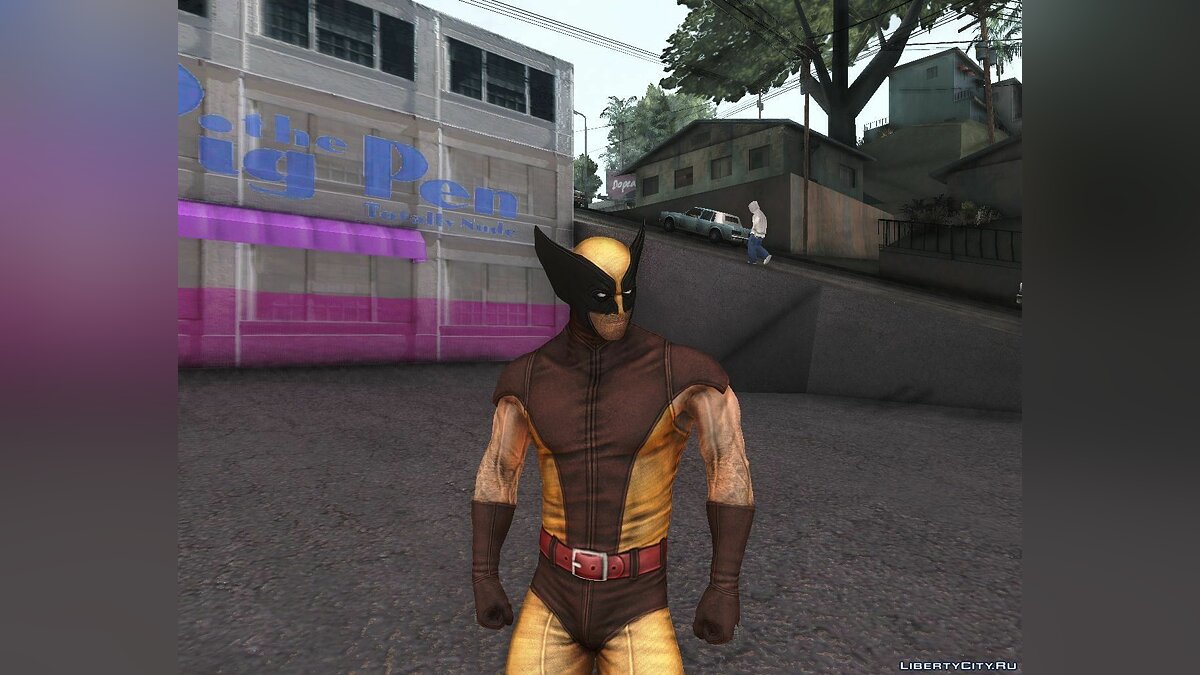 Скачать X-men Origins: Wolverine [Skins Pack] для GTA San Andreas