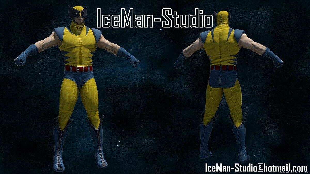 Скачать X-men Origins: Wolverine [Skins Pack] для GTA San Andreas